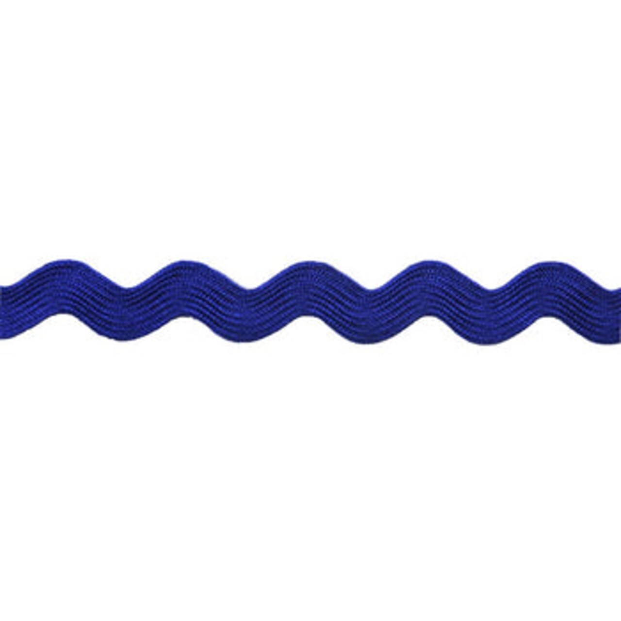 Belagio Medium Ric Rac Trim, 0.75" Wide, 25-Yard Bolt, Royal Blue